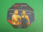 RARE BUD LIGHT BEER COASTER UFC CAIN VELASQUEZ RONDA ROUSY FIGHTING MARTIAL ARTS — photo 1