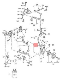 Genuine Wheel Bearing Housing Right Audi A4 Avant S4 8e0407254h Ebay