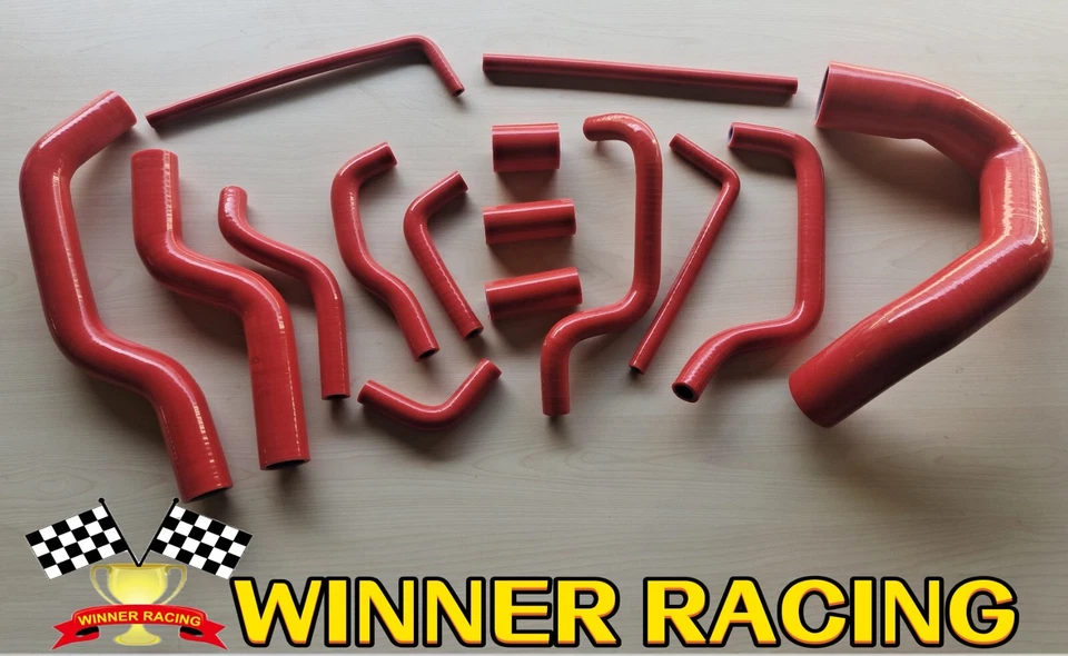 Подходит для Jaguar XJS V12 1976-1996 силиконовые шланги охлаждения и нагревателя радиатора - Изображение 3 из 4