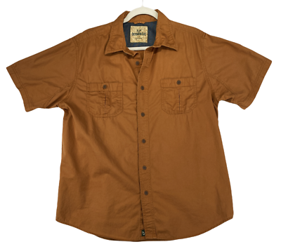 rust color dress shirts Saddlebred Men's Rust Orange Dress Shirt, 16