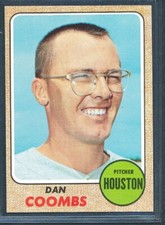 1968 Topps #547 DANNY COOMBS High # SP, Houston Astros ~ NM to NM-MT