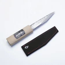 "MIKIHISA" Hammered Pattern Yokote Craft Knife 120mm（4.7”）Made in Japan