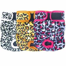 Leekalos Reusable Washable Dog Diapers Female 3 Assorted Sizes , Colors