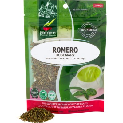 Rosemary Loose Leaf 1.4oz - Romero 40g, Dried Herbs from Peru