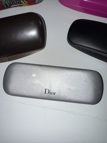 Assorted Lot Of 5 Glasses Cases: Dior, Ana & Luca, Vera Wang, Nicole Miller, Ogi - Picture 6 of 11
