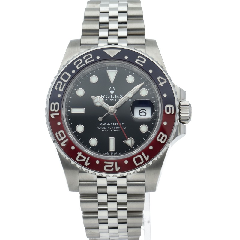 ROLEX GMT-Master II Watch Jubilee 126710BLRO Stainless Steel mensWatch black... image 2