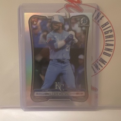 Bowman 2025 redemption card  Carter Jensen refractor