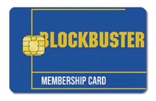 BlockBuster Video Membership Credit Card Decal Sticker Skin