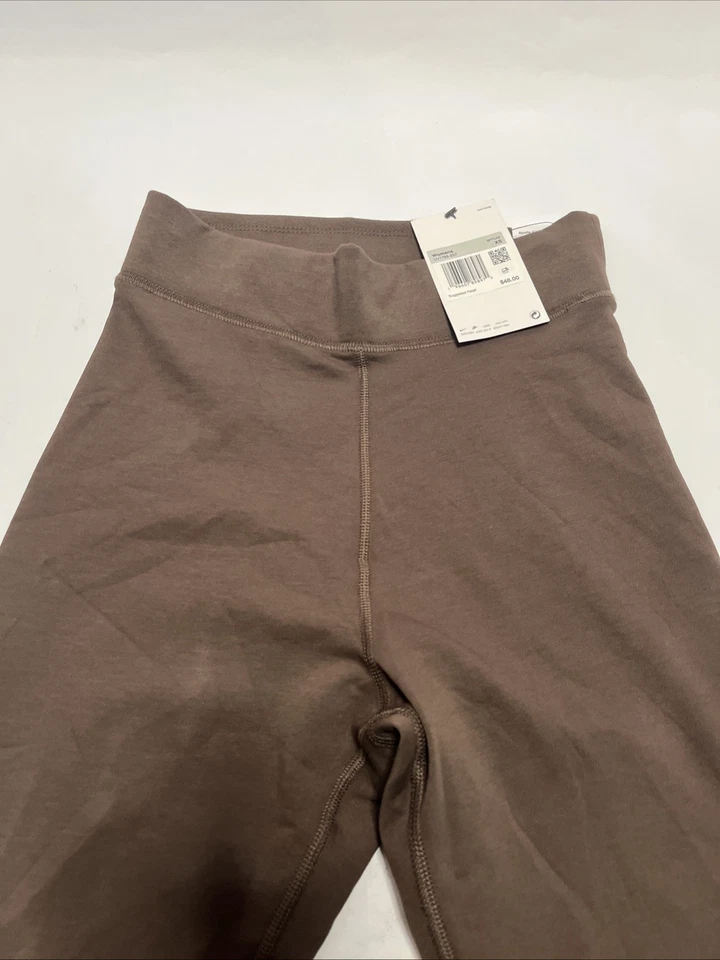 NIKE Mujer Calce Ajustado Tiro Alto Yoga 7/8 Longitud Leggings Marrón XS DV7789-237 Foto 3 de 4