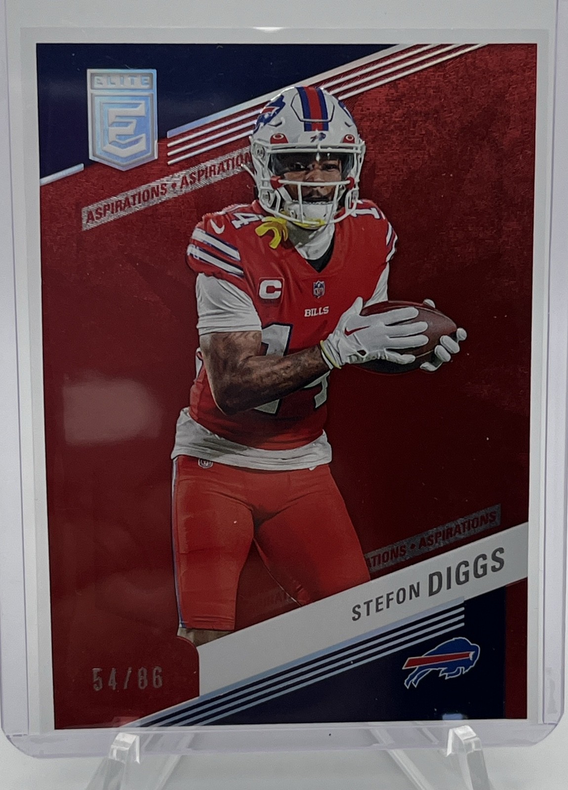 2023 Panini Donruss Elite - Stefon Diggs #90 Aspirations /86