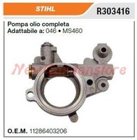 Pumpe ÖL FüR Stihl KettensäGe 046 MS460 R303416