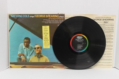  Nat King Cole Sings/George Shearing Plays  1962 MONO LP CAPITOL W1675. NM OBO