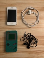 iPhone 4 - White - 8GB  6GB of Available Storage 