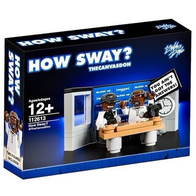 2023 The Canvas Don Brick Kanye West ''How Sway'' Lego Set