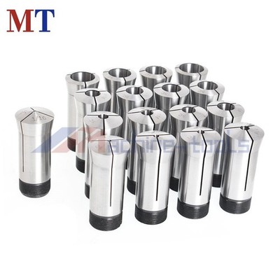 17 Pcs 1-1/16'' 5C Round Collet Set By 16th Harden 0006'' TIR High Precision
