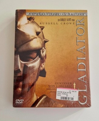 Gladiator Steelbook Extended Special Edition DVD SEALED NEU OVP Russell Crowe