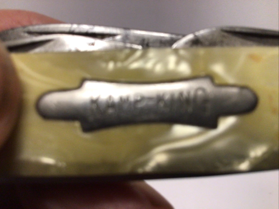 Uma faca de acampamento vintage Ham Mer com uma boa lâmina três ferramentas e. Faca de pressão boa - Imagem 4 de 4