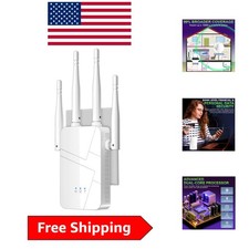 High-speed Wifi Extender With Beamforming Tech - Secure Coverage For 55 Devices High-speed Wifi Extender With Beamforming Tech - Secure Coverage For 55 Devices