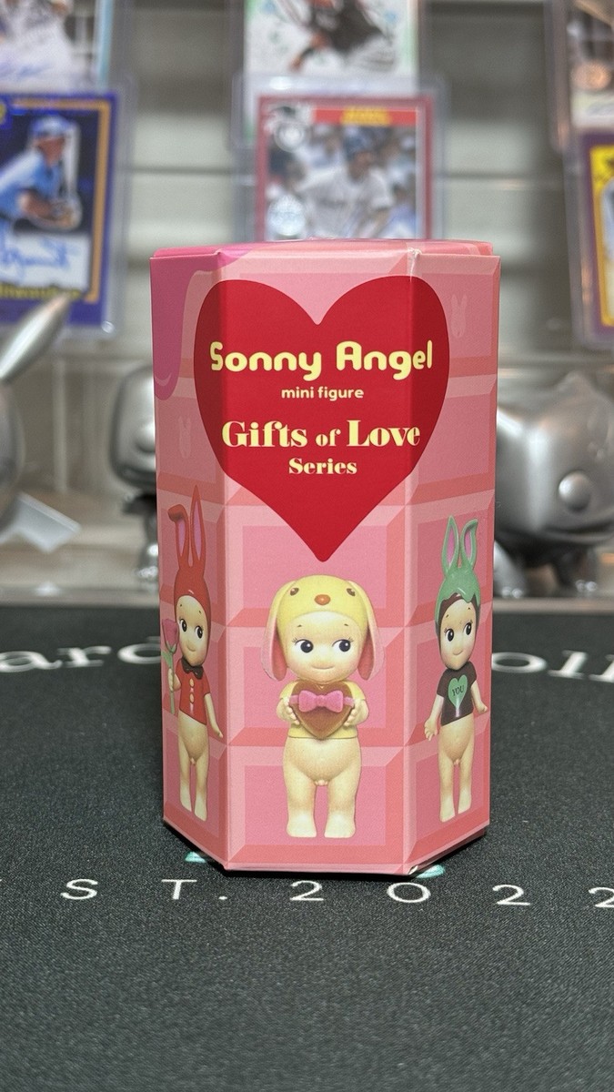 Authentic Sonny Angel Rare: Sitting Pink Rabbit Gifts Of Love