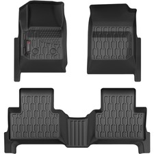 Floor Mats TPE Fit For 2015-2022 Chevy Colora...