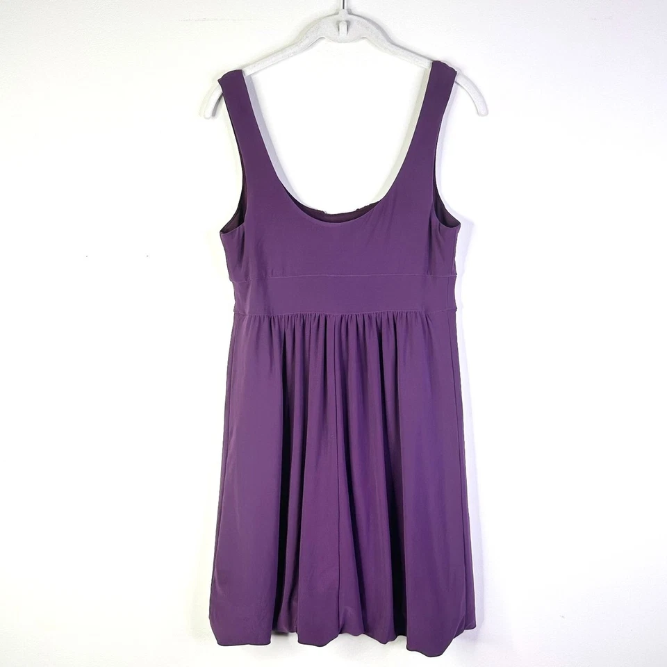 Vestido JFW Just For Wraps Mujer S Púrpura Y2K Mini Babydoll Lechera Elástico Foto 2 de 4