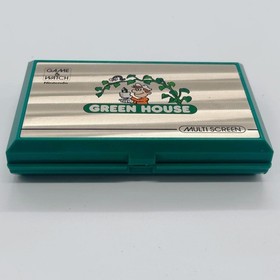 Nintendo Game & Watch GREEN HOUSE GH-54 Multi Screen Tested Working Japan