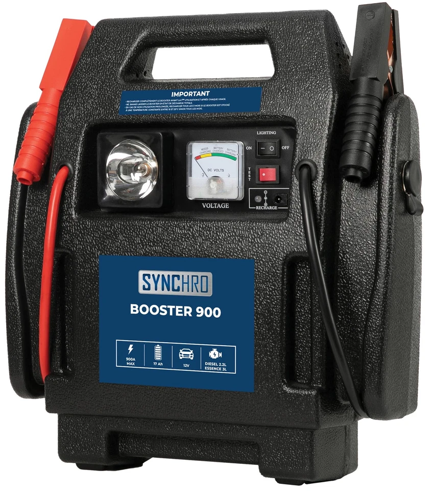 Booster de batterie 900A 17Ah SYNCHRO - Photo 1/4