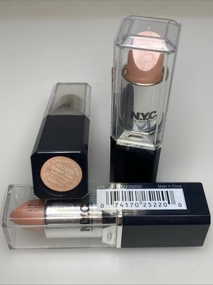 3x NYC Ultra Last Lip Wear #409B  FRAGILE PINK. Sealed. Discontinued