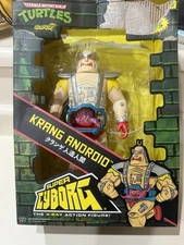 SUPER7 SUPER CYBORG TEENAGE MUTANT NINJA TURTLES KRANG ANDROID FIGURE