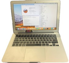 2017 MacBook Air A1466, Intel i7-5650U 2.2GHz, 8GB RAM, 128GB SSD, High Sierra