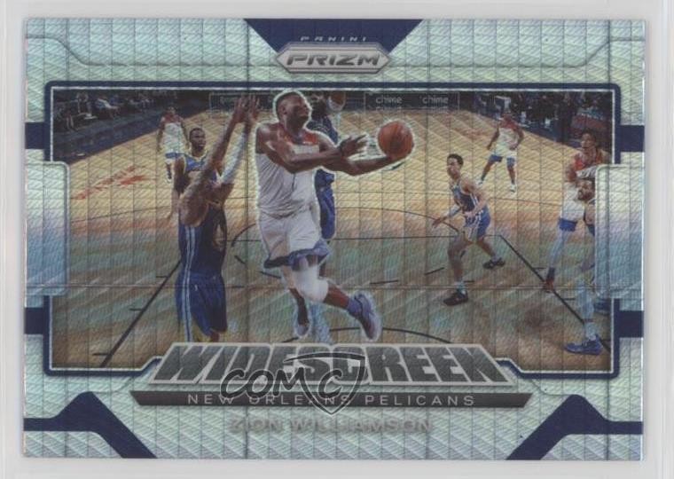 2021-22 Panini Prizm Widescreen Hyper Prizm Zion Williamson #4 0t6n