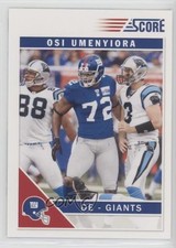 2011 Score Osi Umenyiora #195 0w8