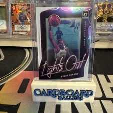 2020-21 Panini Donruss Optic Kevin Durant Lights Out #8 Brooklyn Nets
