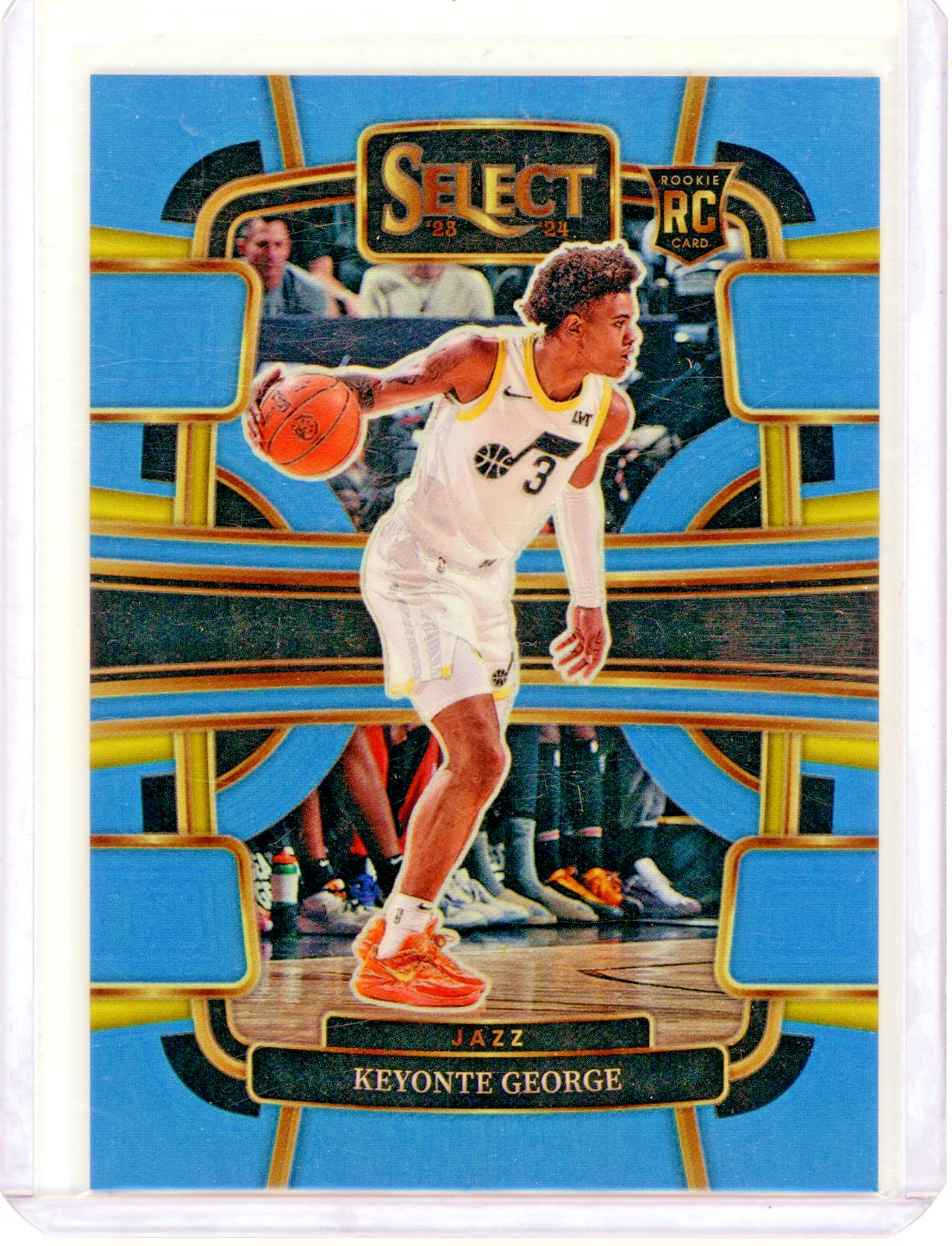 Keyonte George 2023-24 Select  RC Light Blue /299 Jazz Rookie #75 Concourse
