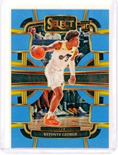 Keyonte George 2023-24 Select  RC Light Blue /299 Jazz Rookie #75 Concourse