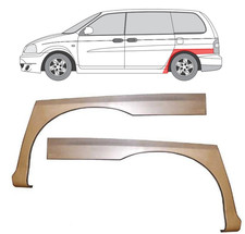 Für Kia Carnival 1998- 2006 Radlauf Reparaturblech Satz/ L+R