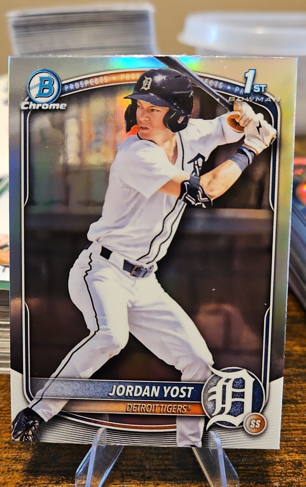 2025 Bowman Draft - Chrome Jordan Yost #BDC-162 Refractor (RC)