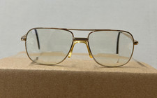 VTG Firenze Select Eyeglasses Frames 56-18-140mm Gold Aviator Oversize