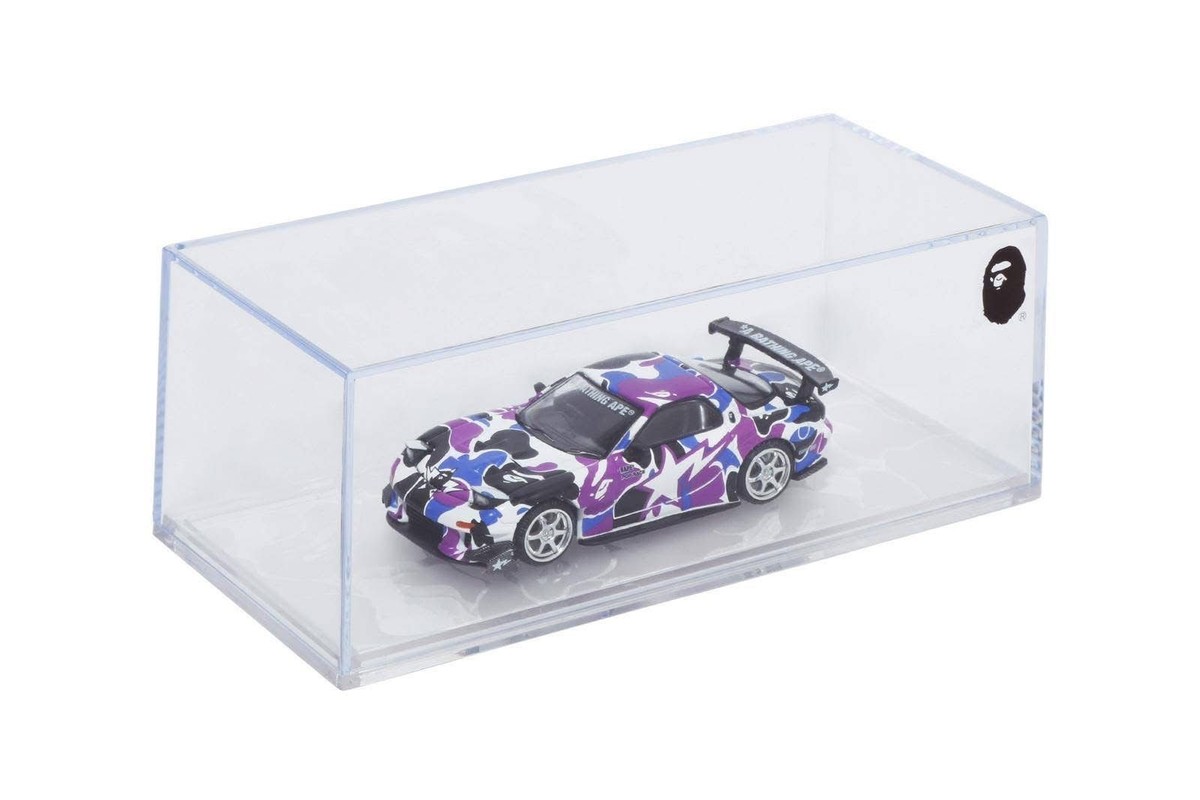 1:64 Pop Race Mazda RX-7 FD3S Hong Kong Bape Bathing Ape Store