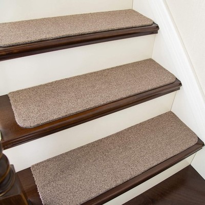 COSY HOMEER Stair Treads Non-Slip Carpet Mat 28inX9in Indoor Stair Runners for W
