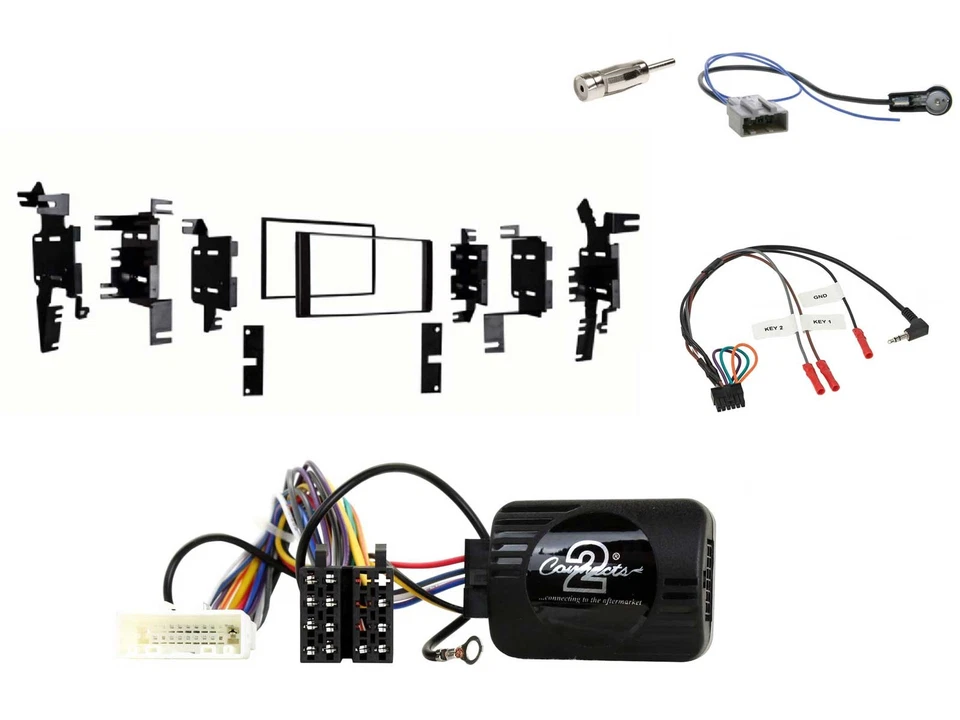 Pioneer 2DIN DAB Lenkrad Bluetooth USB CD Autoradio für Nissan Versa Tiida C11 2 - Bild 3 von 4
