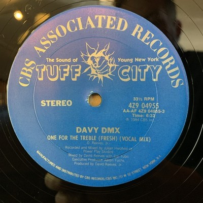 Davy DMX   One For The Treble (Fresh) - Tuff City   4Z9 04955 - NEAR MINT+