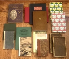 Lot of Five Unspecified Antique Hardcover Books