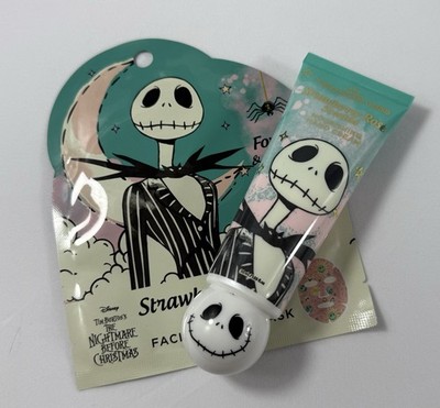 NWT-Disney The Nightmare Before Christmas 2-Piece Face Mask & Hand Cream Set