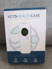 Keto Healthcare KHC M3 Ketone Breath Meter 6 Mouthpieces Used Once Very Clean