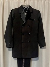 SALE High End Brand "LeNique" Ballroom Dancesport Latin Smooth Black Suit
