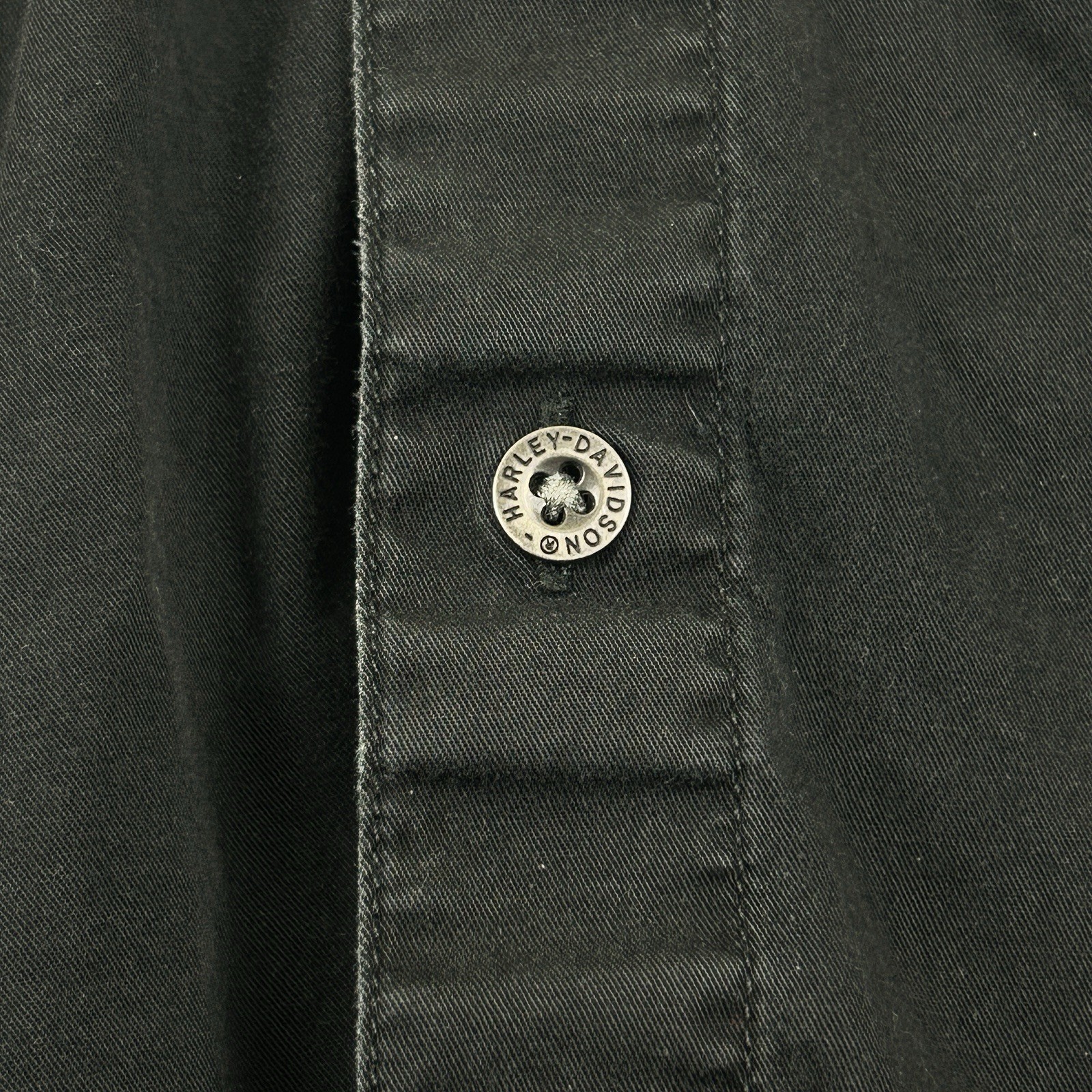 Harley Davidson Copperblock Button Down Woven Log… - image 9