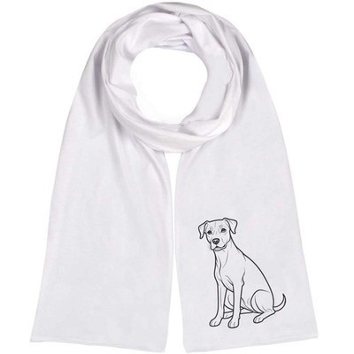 Leichter Schal/Halstuch ''Dog Line Art'' (SC00043183)