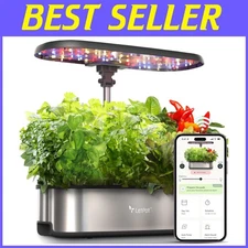 Smart Hydroponics Growing System, 12 Pods Herb Garden Kit