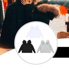 Weiche Partner-Hoodies mit Tasche &ndash; perfekt zum Filme schauen, Shoppen, f&uuml;r